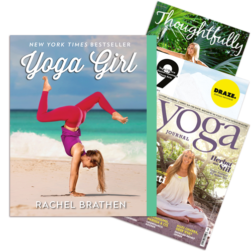 Yoga Girl Book and Magazine Covers