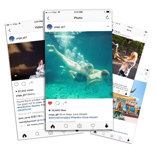 Yoga Girl Instagram Posts
